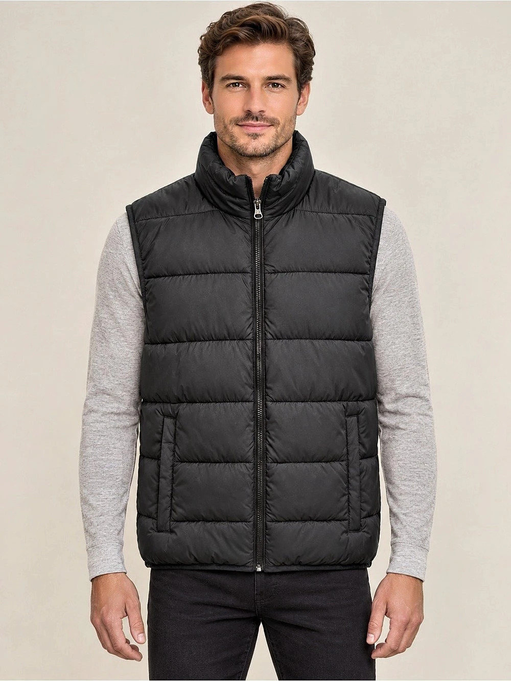 SwissTech Men'Small Puffer Vest Size Small